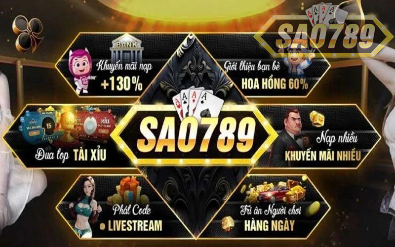 Cổng game Sao789 với vô vàng những khuyến mãi hấp dẫn